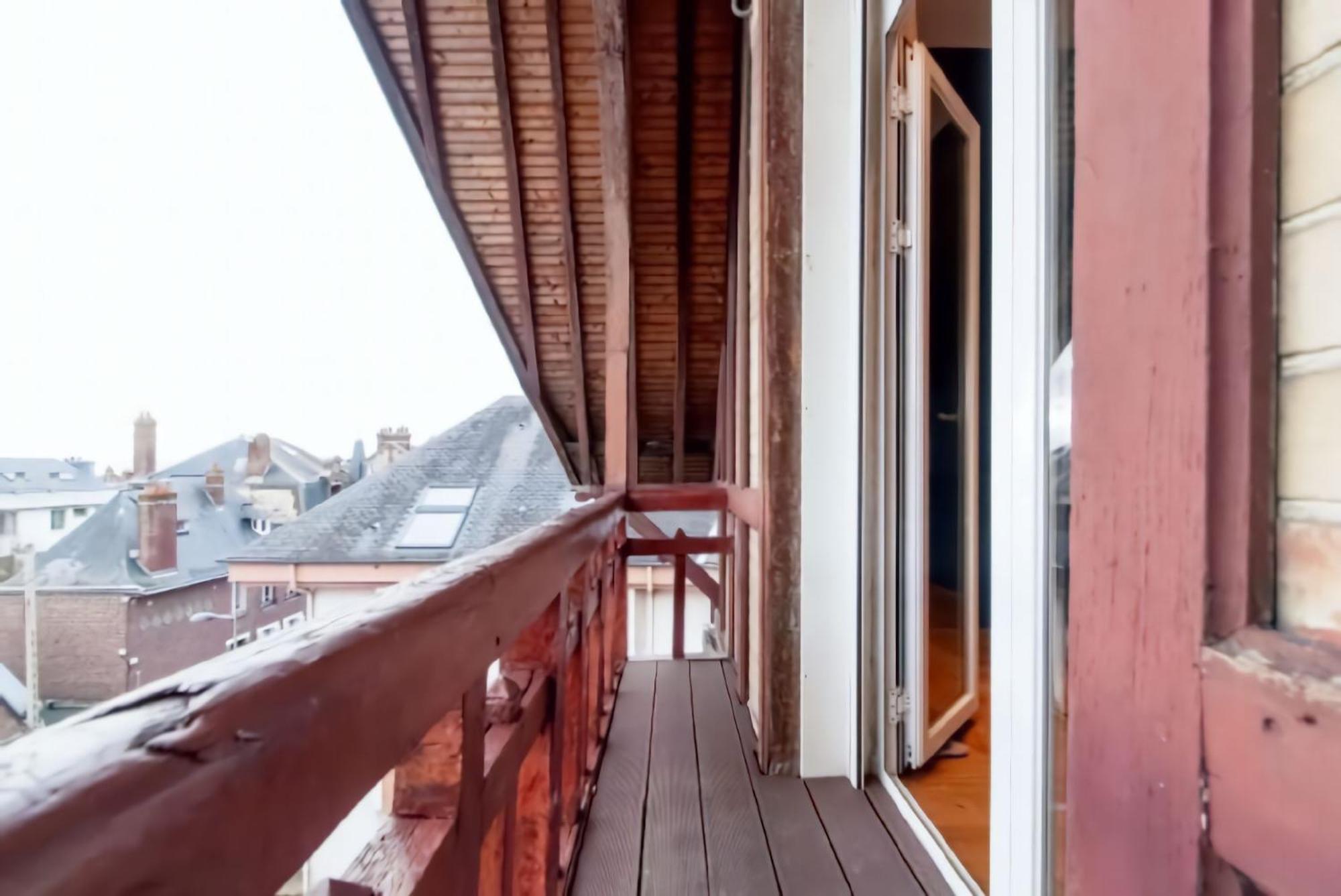 Appartement Design Rouen-Gare Avec Parking Prive Exterior photo